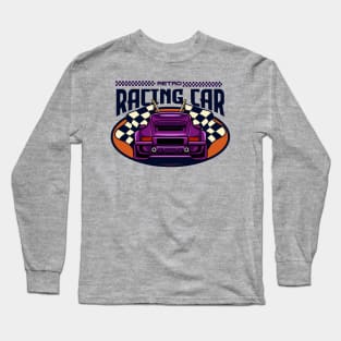 Racing Car Badge Long Sleeve T-Shirt